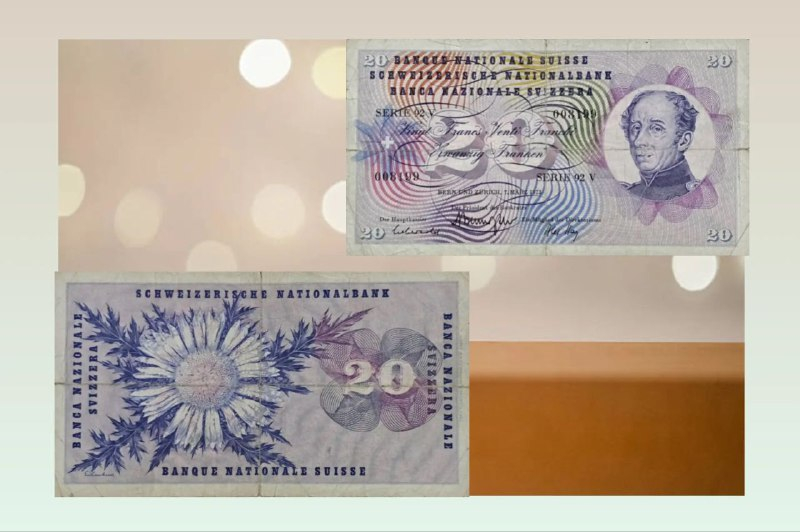 اسکناس بیست فرانک سوئیس